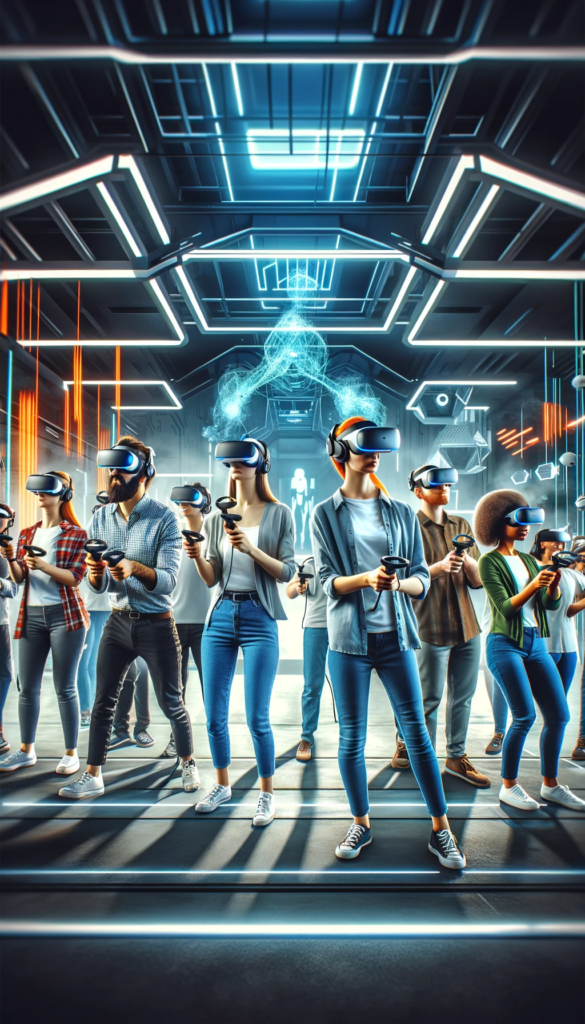 Gruppenerlebniss VR Gaming